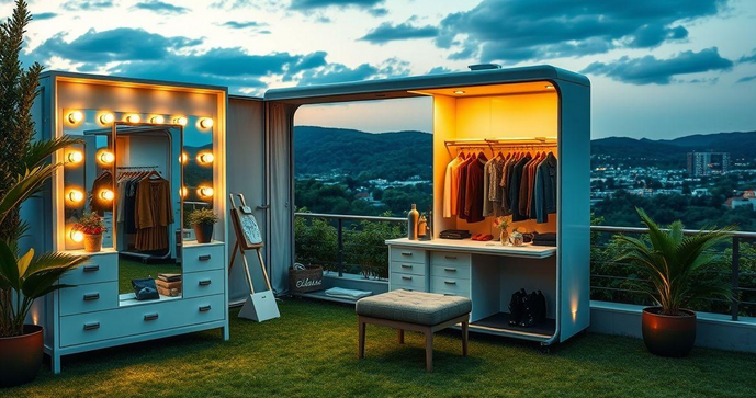 Aluguel de Camarim M&oacute;vel para Eventos