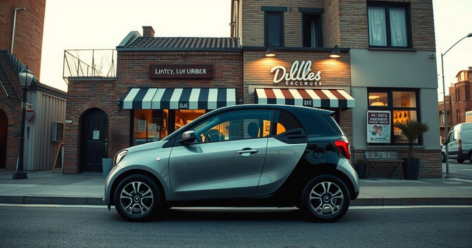 Carros Comerciais de 2 Lugares para Seu Neg&oacute;cio