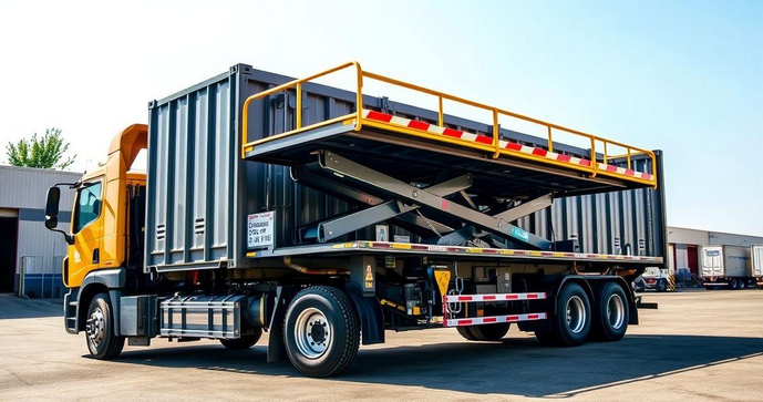 Melhor Plataforma Hidr&aacute;ulica para Caminh&atilde;o Ba&uacute;