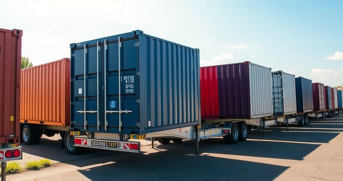Carreta porta container a venda: Conhe&ccedil;a as melhores op&ccedil;&otilde;es do mercado