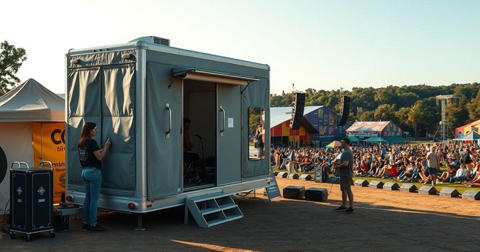 Guia Completo sobre Aluguel de Camarim M&oacute;vel para Eventos