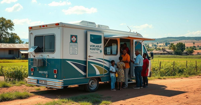 Venda de unidade m&oacute;vel de sa&uacute;de para atendimento eficiente