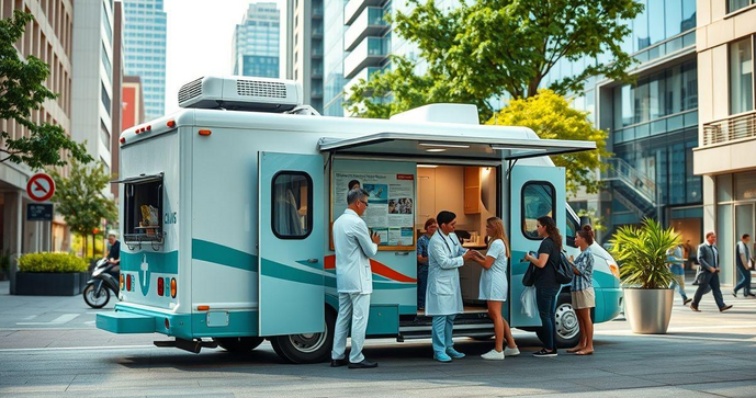 Unidade M&oacute;vel de Sa&uacute;de &agrave; Venda: Solu&ccedil;&otilde;es Pr&aacute;ticas para Atendimento