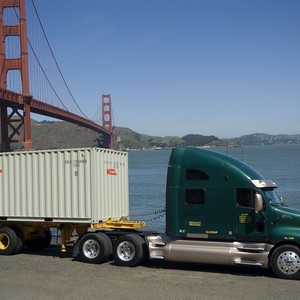 Carreta porta container